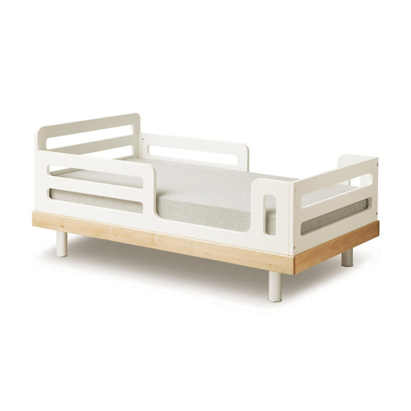 In Stock! Discount Oeuf Classic Toddler Bed - Natural Birch - White/Birch