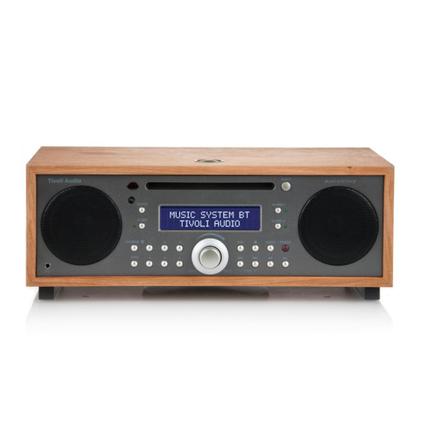 In Stock! Discount Tivoli Audio Music System BT - Cherry/Metallic Taupe