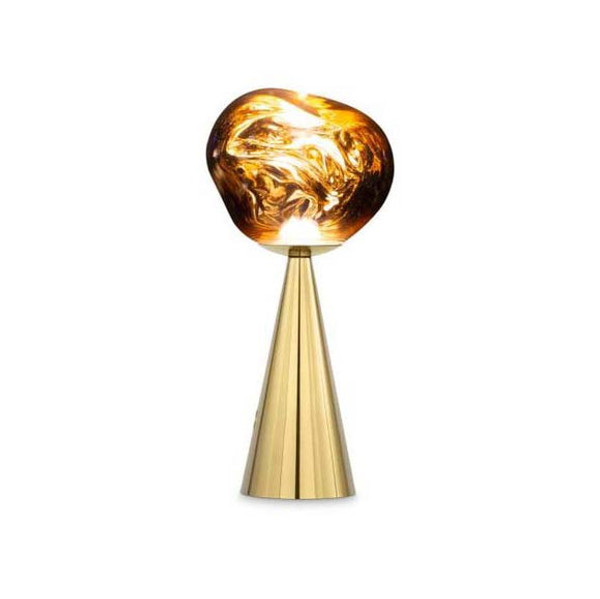 In Stock! Discount Tom Dixon Melt Portable LED Table Lamp - Gold