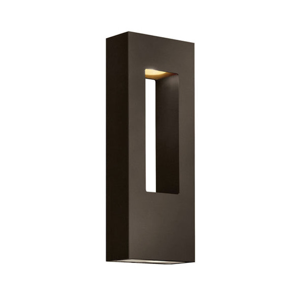 In Stock! Discount Hinkley Atlantis Outdoor Wall Sconce - Bronze - Small 16 in