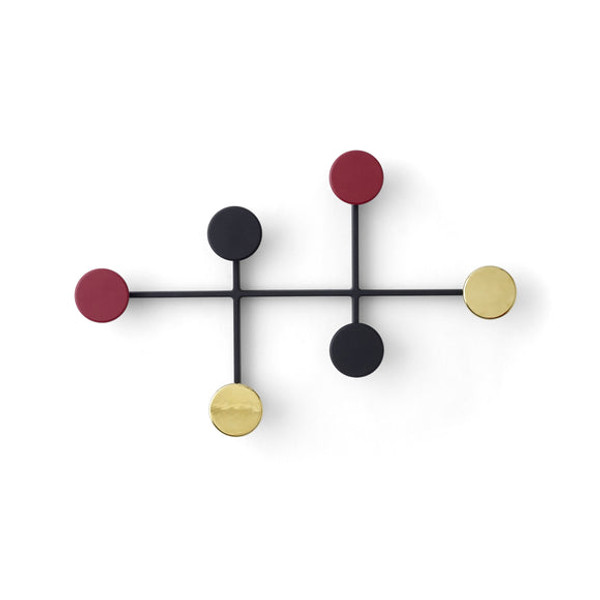 In stock! Discount Menu Afteroom Coat Hanger - Black / Brass