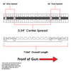 EVOLUTION GUN WORKS Remington 783 Long Action Picatinny Rail 0 MOA Scope Mount (40920)