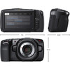 BLACKMAGIC DESIGN Blackmagic Pocket Cinema Camera 4K (CINECAMPOCHDMFT4K)