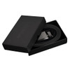 SLIDEBELTS Onyx Premium Leather Black Buckle Belt (ONYX2BLK)