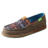 TWISTED X Women's Slip-On Eco Dust/Blue Aztec Loafer (WCL0014)