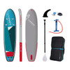STARBOARD 11'2" x 31+" iGo Zen Single Chamber Inflatable SUP Board with Paddle (2020210401002)