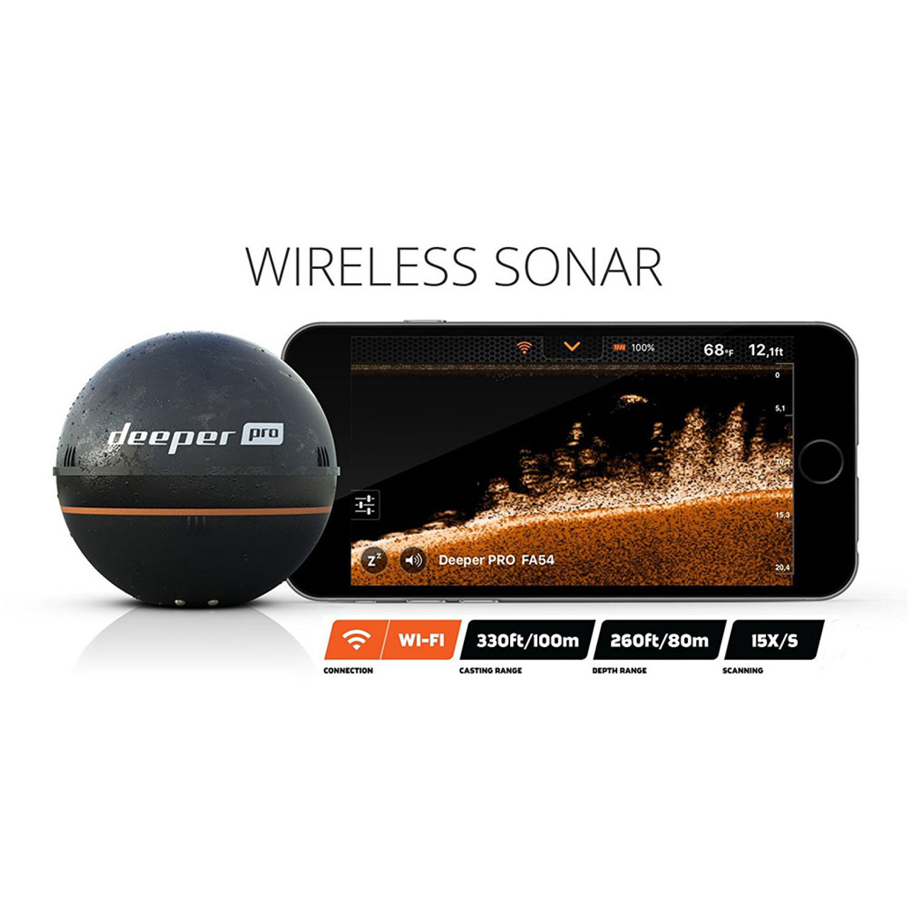 Deeper Smart Sonar PRO Fish Finder