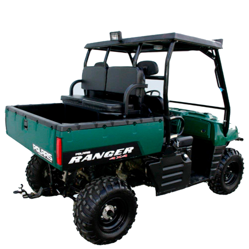 Great Day UTV Rumble Seat - Black Passenger Seat Adds 2 Extra Seats To Your Utility Vehicle