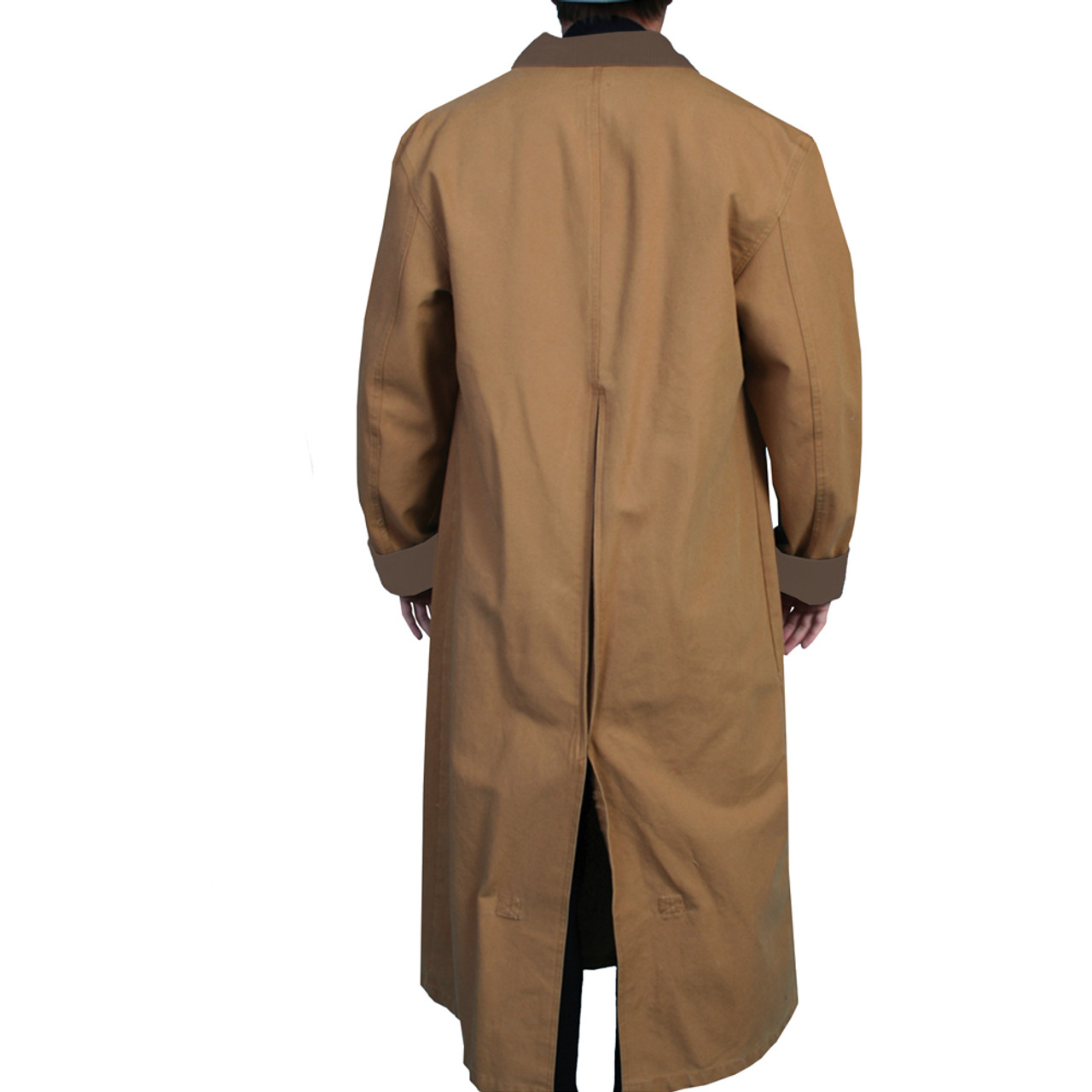 Oilskin duster coat waterproof - Gem