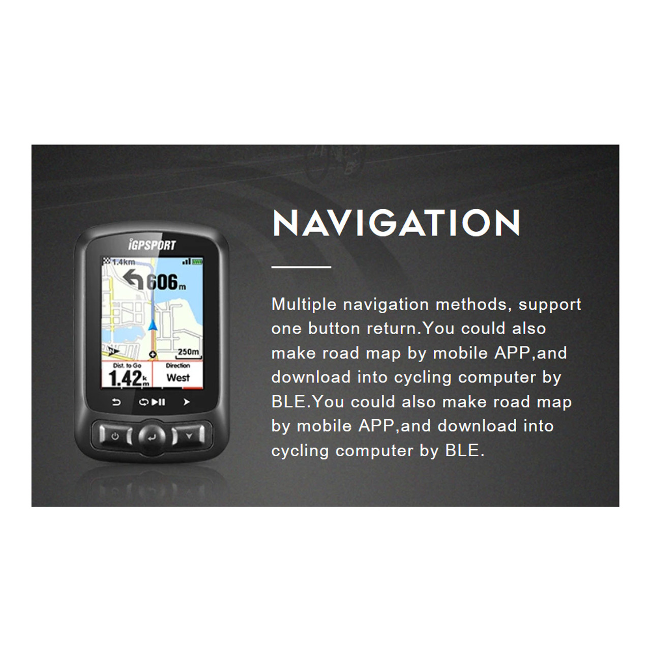 igs618 navigation