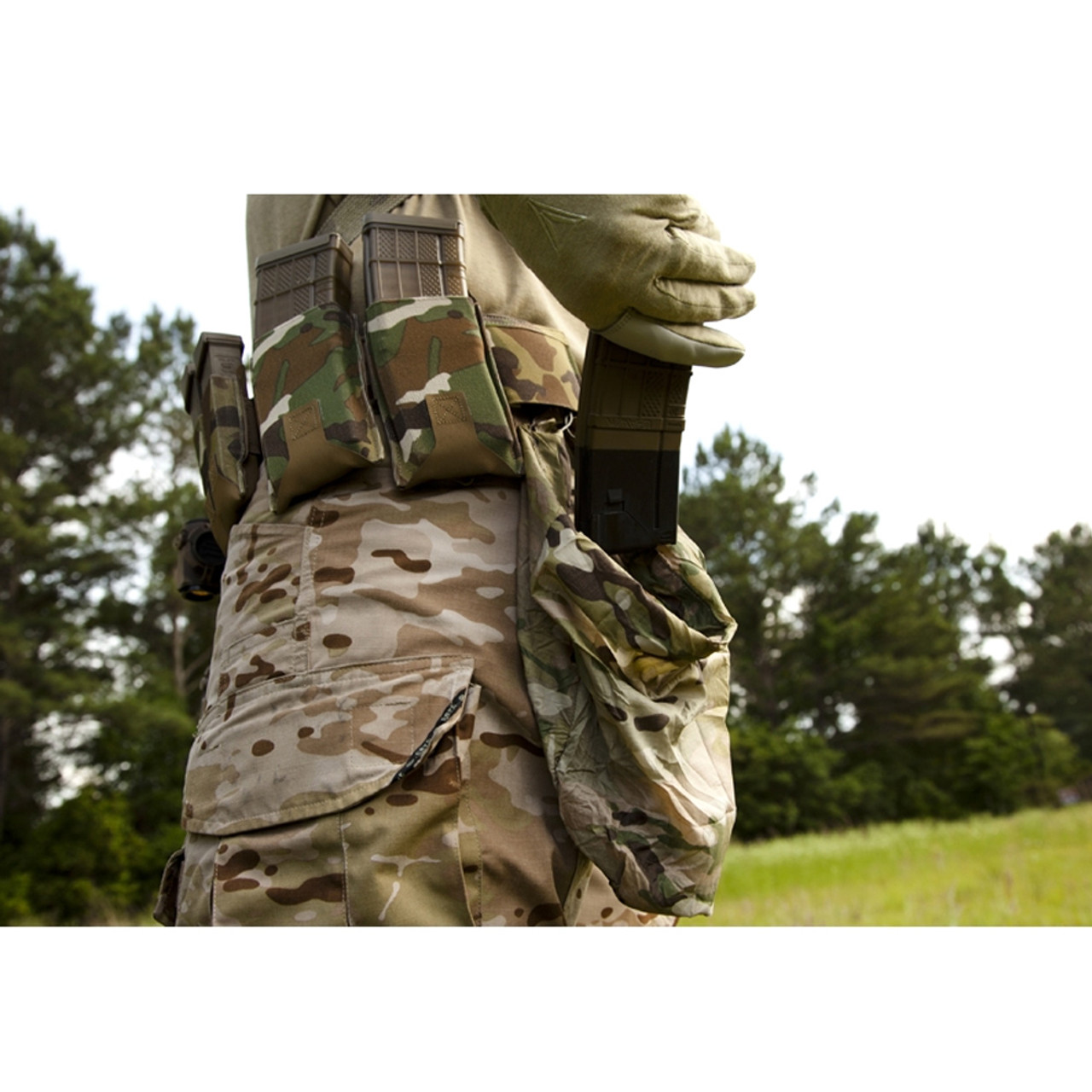 BLUE FORCE Belt Mounted Ten-Speed Dump Pouch