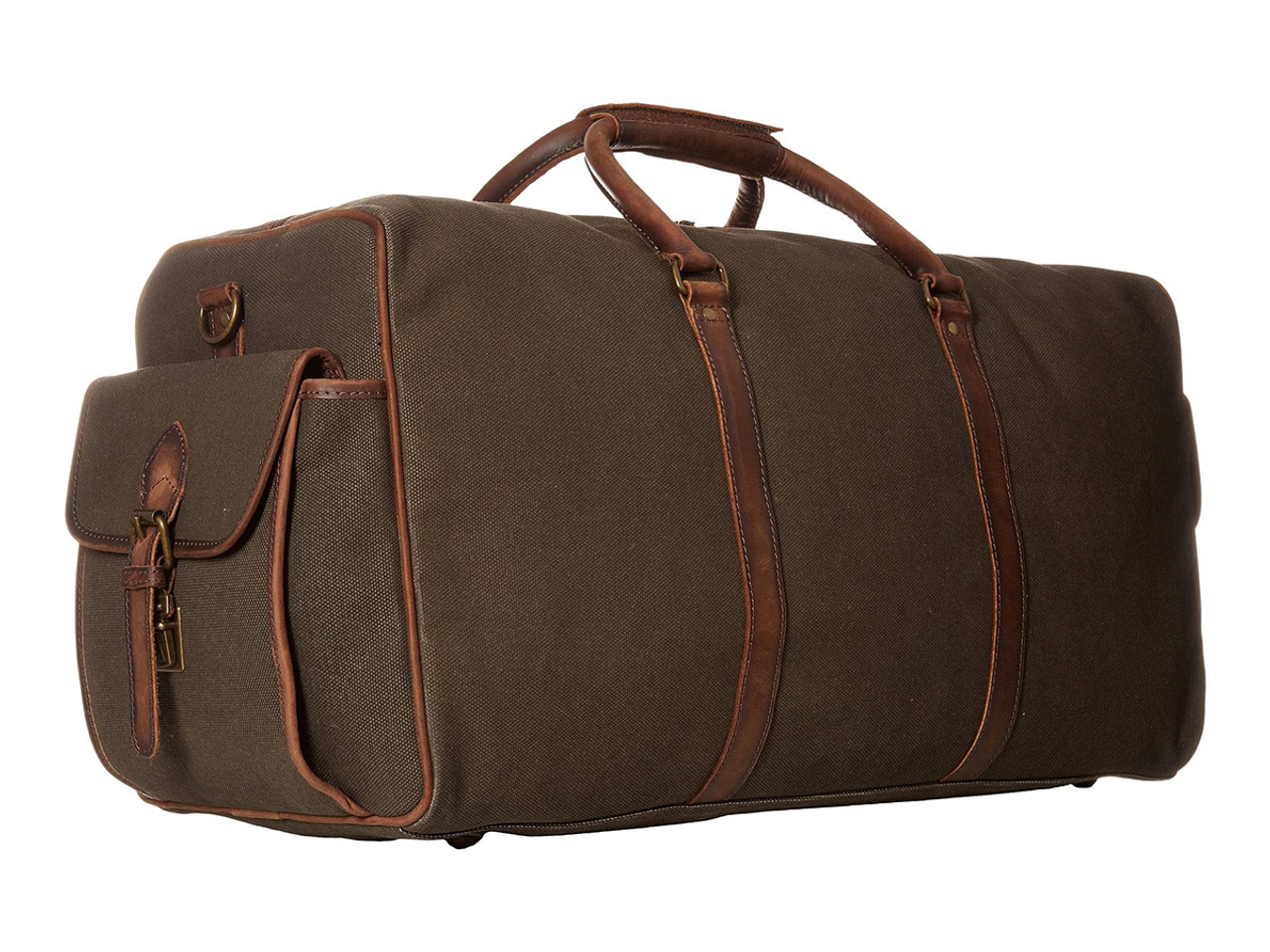 STS Ranchwear Grey Canvas Duffle Bag