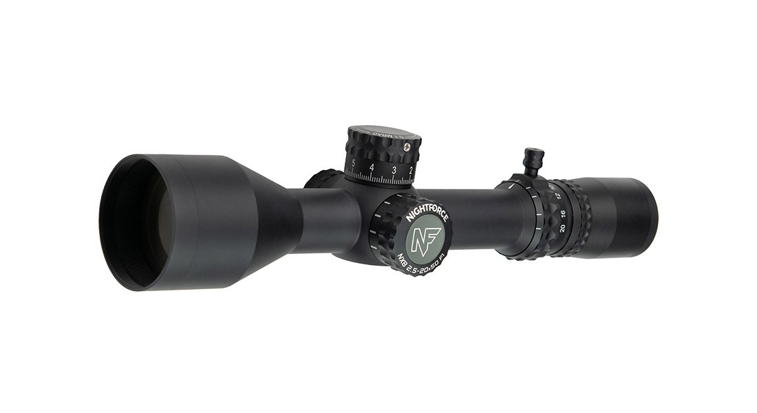 NIGHTFORCE NX8 2 5-20x50mm F1 Mil-C Riflescope C623