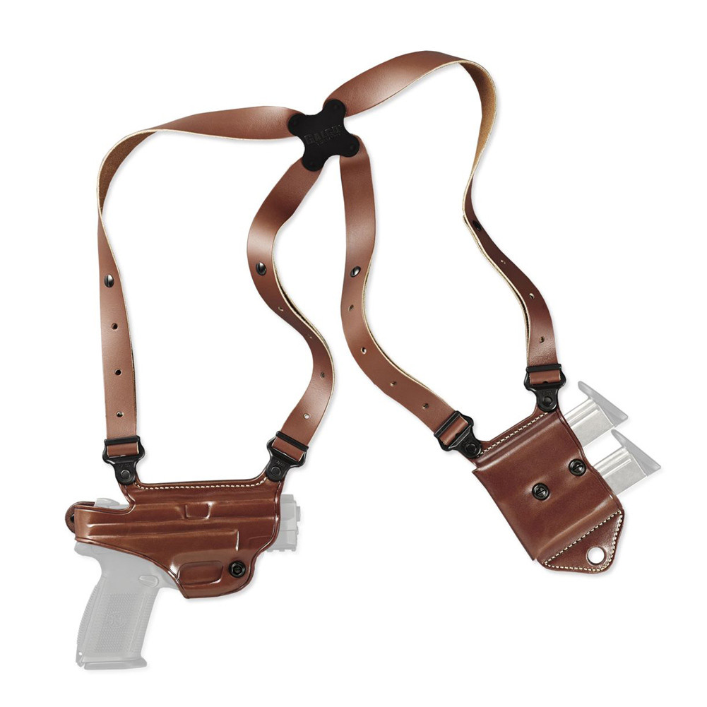 GALCO Miami Classic II RH Tan Shoulder Holster MCII652