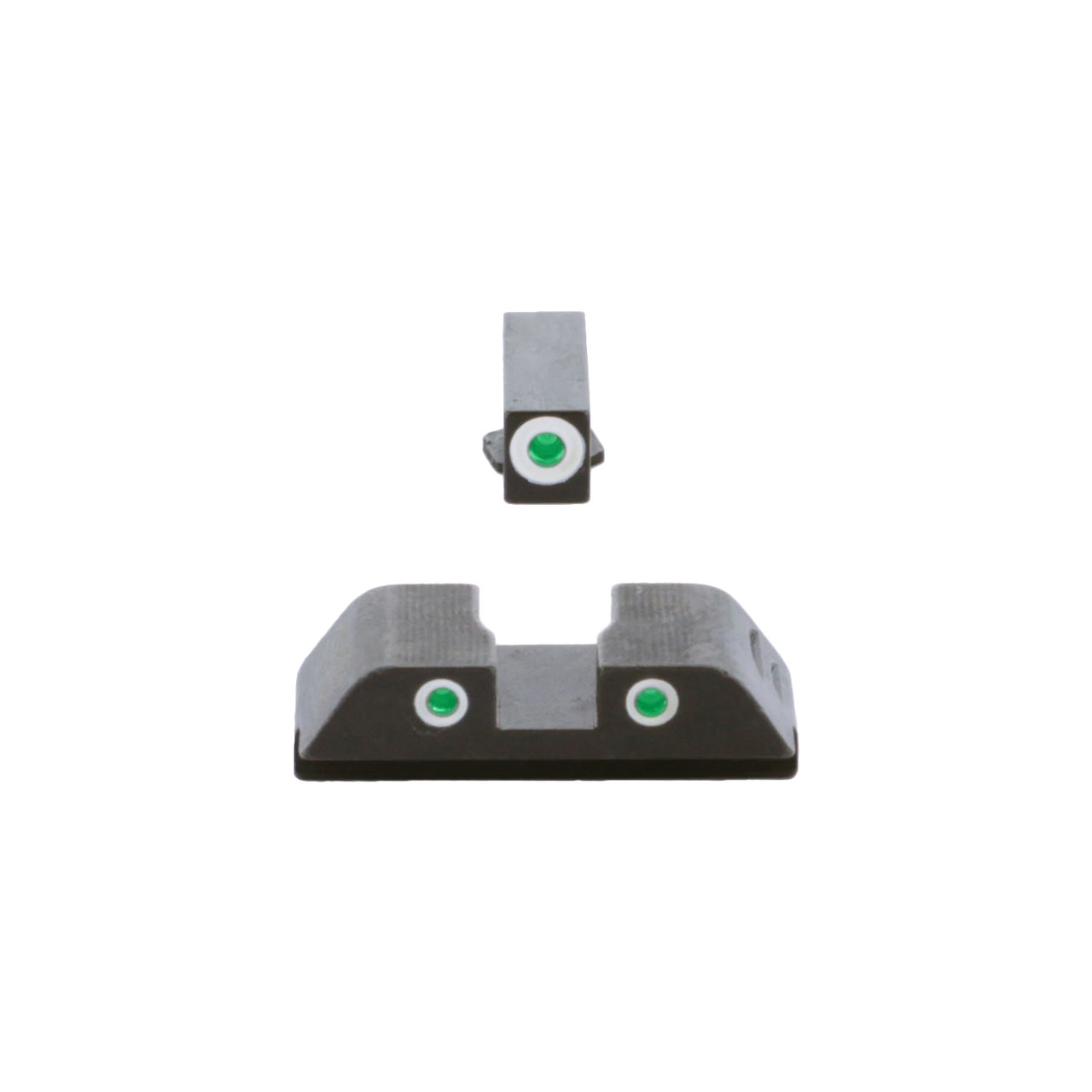 AmeriGlo Classic Tritium 3-Dot Night Sight Set – Glock Gen 3 & 4 – 17, 19, 26, 34, 22, 23, 27 – GL-113