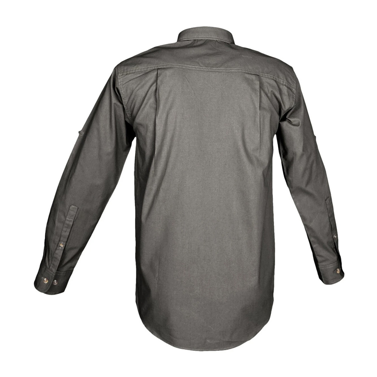 Tag Safari Shooter Shirt for Men Long Sleeve, 100% Cotton, Sun