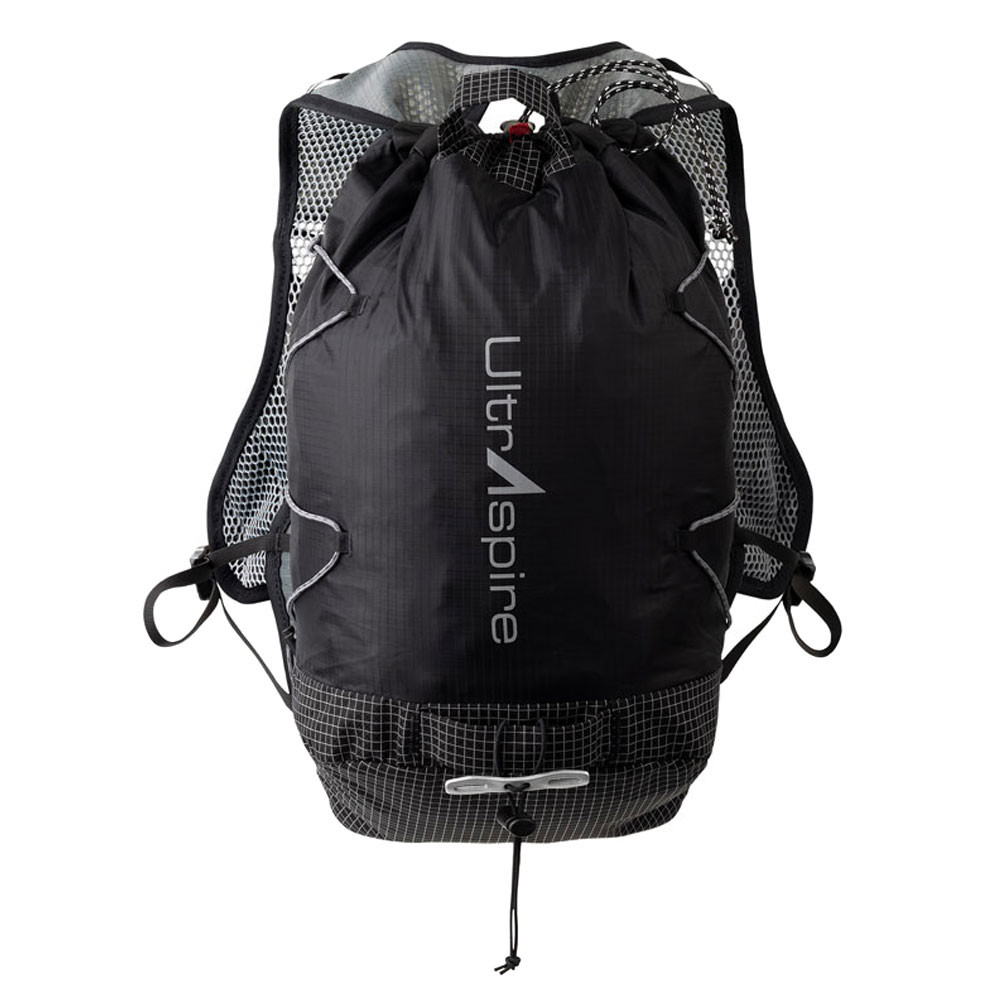black hydration pack