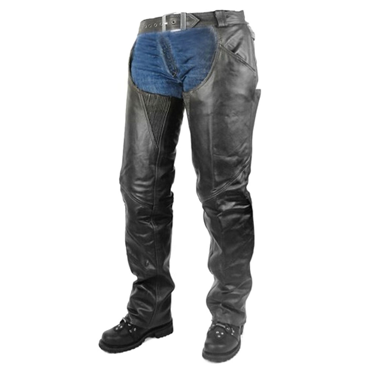 VANCE LEATHERS USA Zip-Out Insulated Pant Style Motorcycle Leather