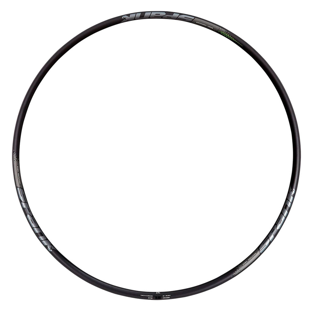 SPANK Flare 24 OC Black Vibrocore Rim