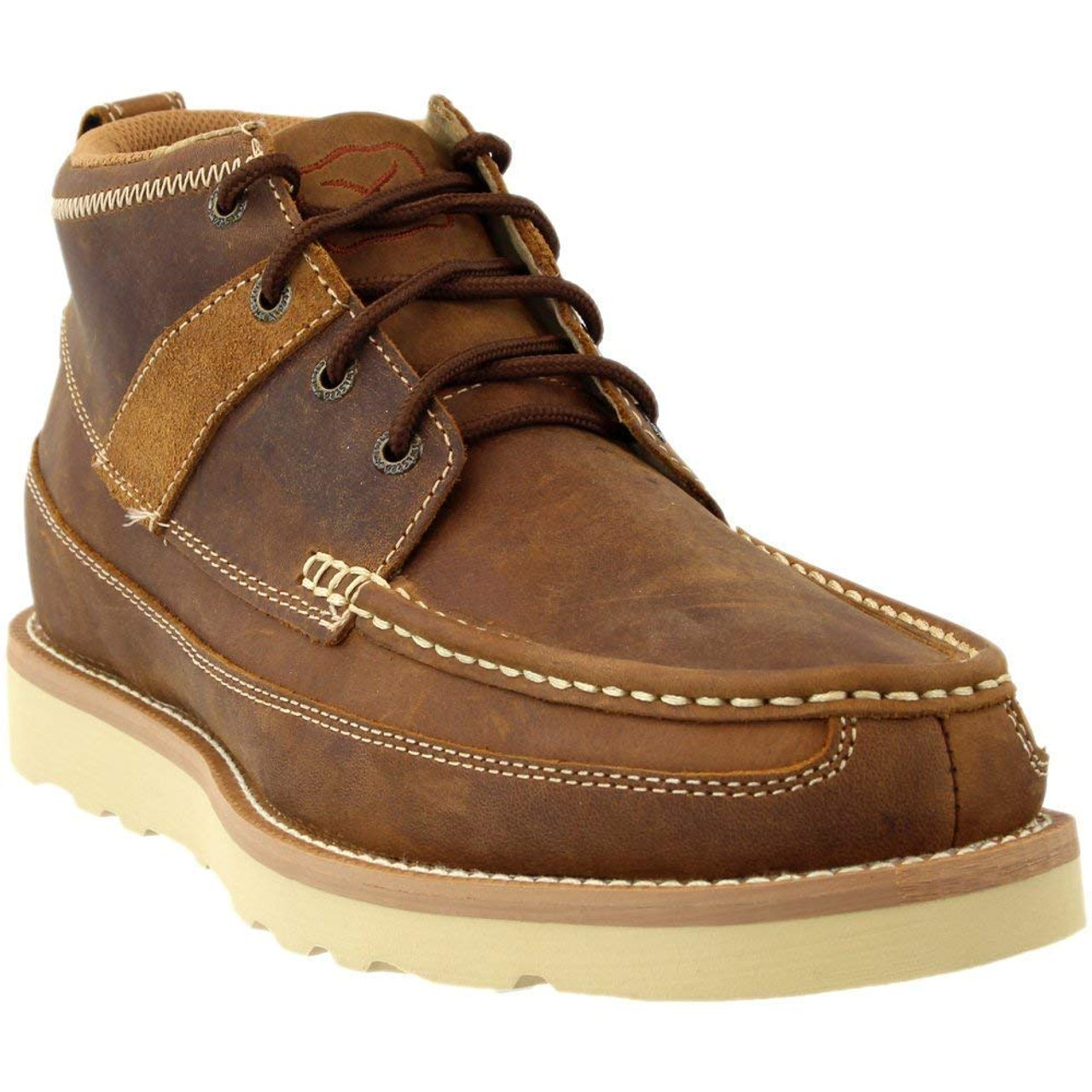 twisted x mens casual wedge crepe sole boot