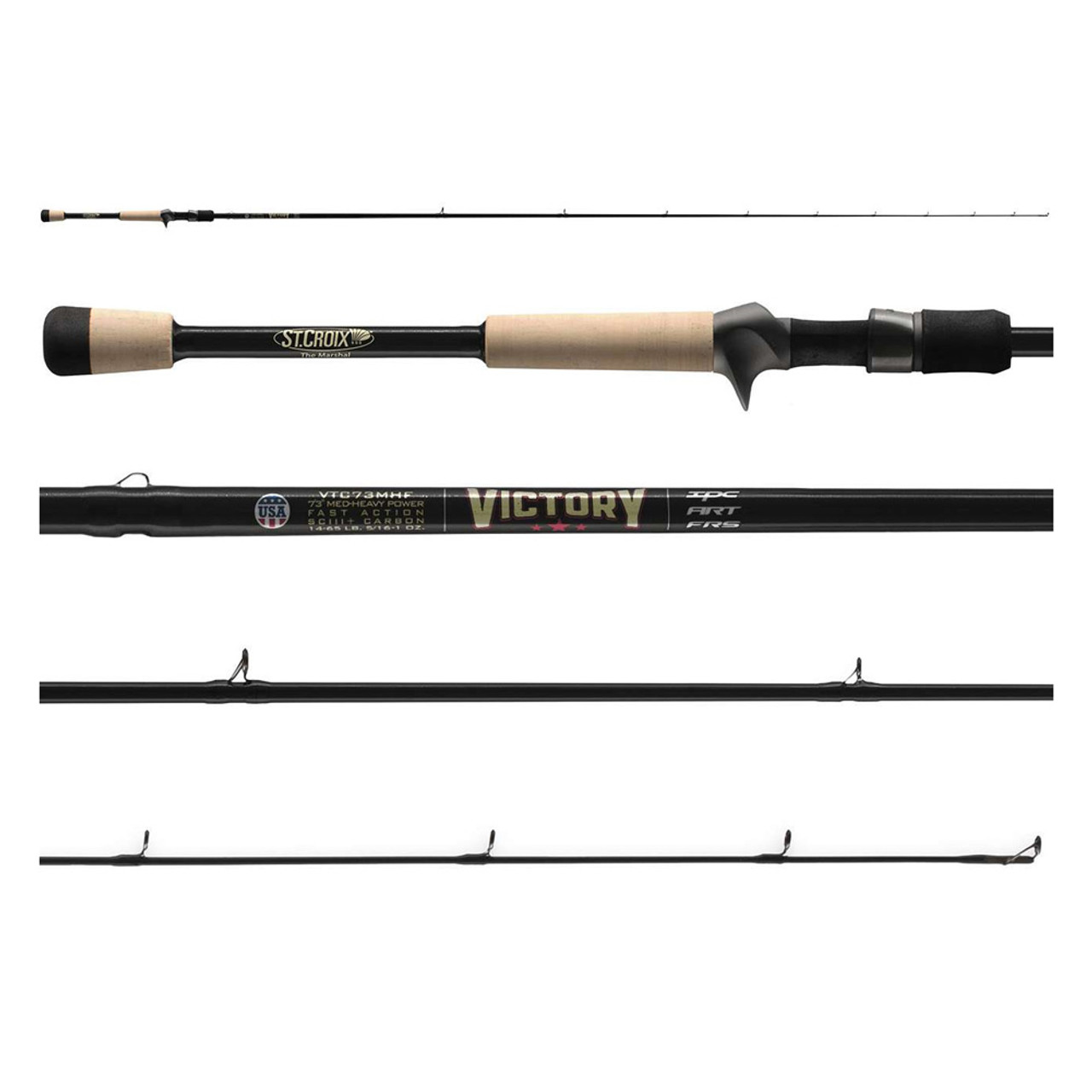 ST_CROIX ROD Victory 7ft 1in MHF Casting Rod VTC71MHF