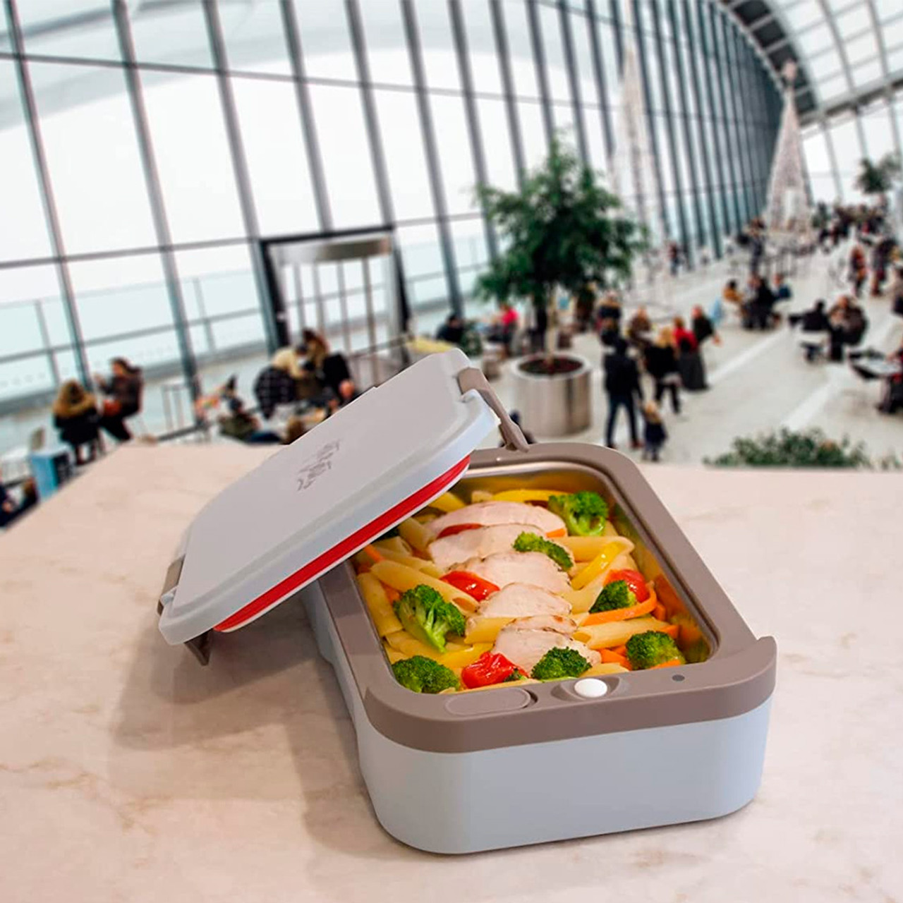 Hot Bento: 10-Minute Self-Heating Portable Lunchbox 