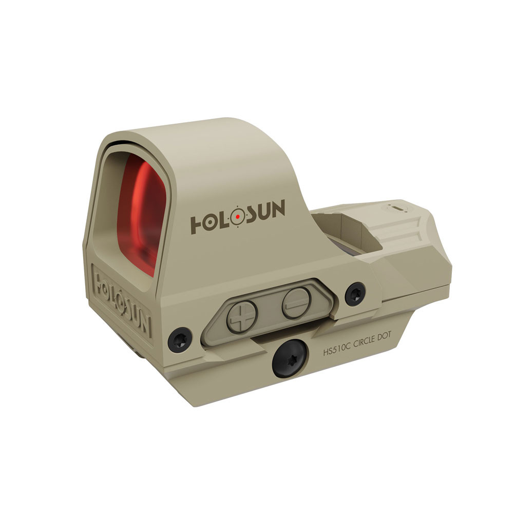 HOLOSUN HS510C 1x Open Reflex Sight HS510C-FDE