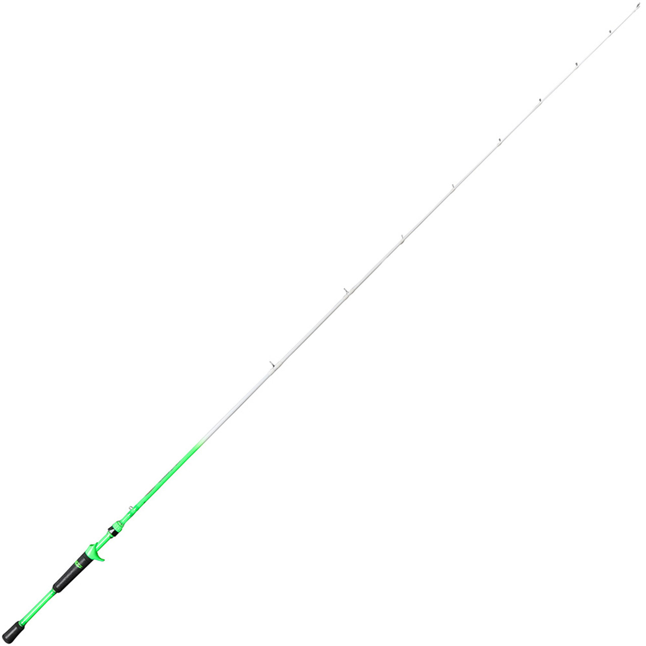 DUCKETT FISHING Green Ghost 6ft9in Medium Fast Spinning Fishing Rod  (DFGR69M-S)