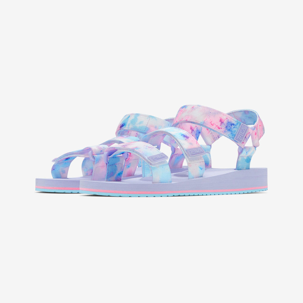 FILA Womens Drifter Ts Tie Dye Sandals 
