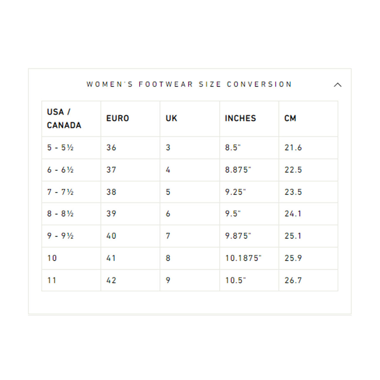 Size Guide - Sportsmans Warehouse