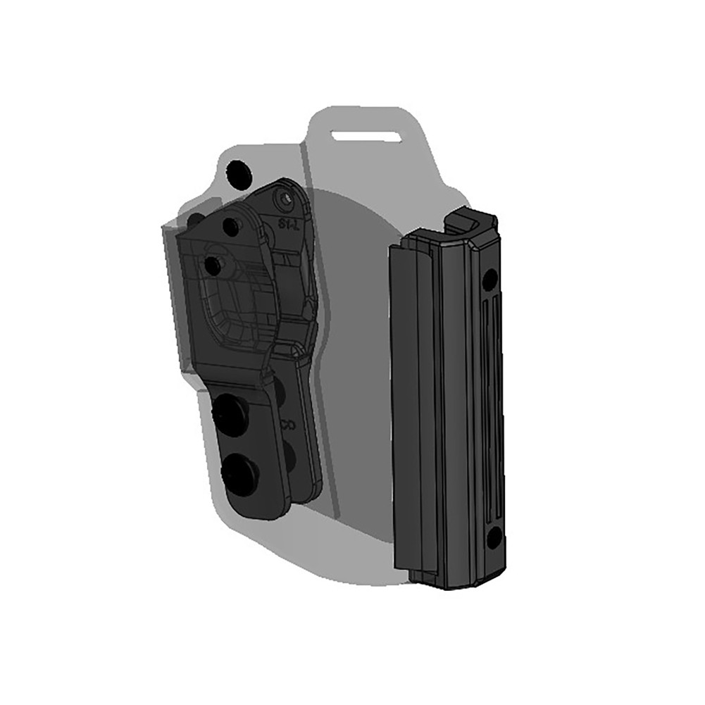 thumbnail image 2 of Black Boot Wrap Gun Holster With Mag Pocket 2 of 14