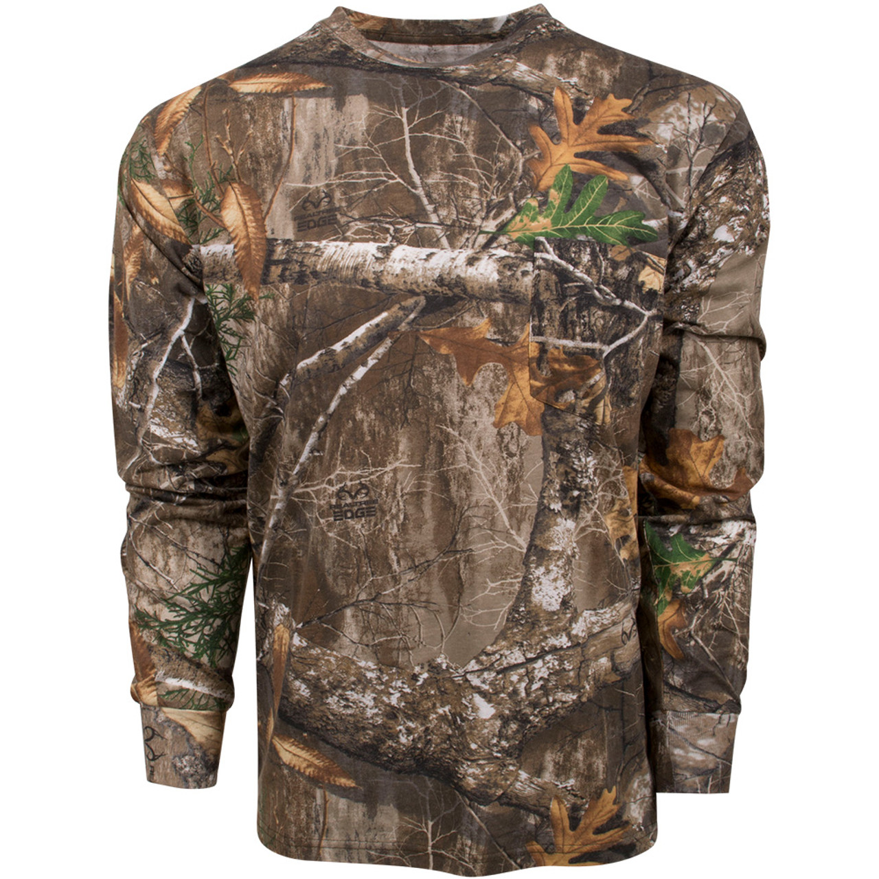 Aqua Design Long Sleeve Fly Fishing Shirt - Mens Camo Saltwater