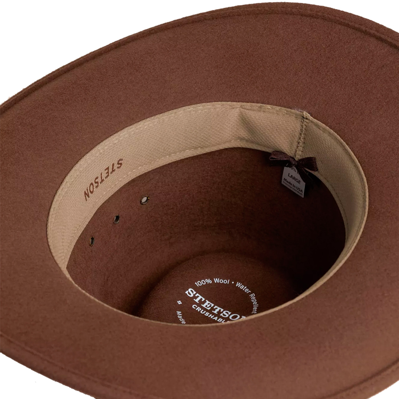 Stetson Gus Crushable Wool Cowboy Hat - Silverbelly