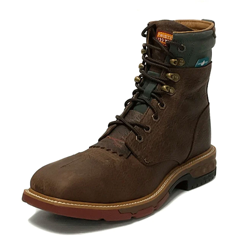 TWISTED X Mens 8in CellStretch Lacer Work Boot