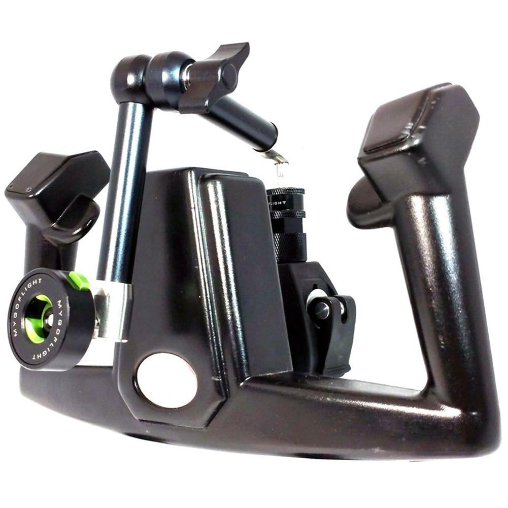 MYGOFLIGHT Flex Yoke Sport Mount With MYGOFLIGHT Kneeboard/Mountable