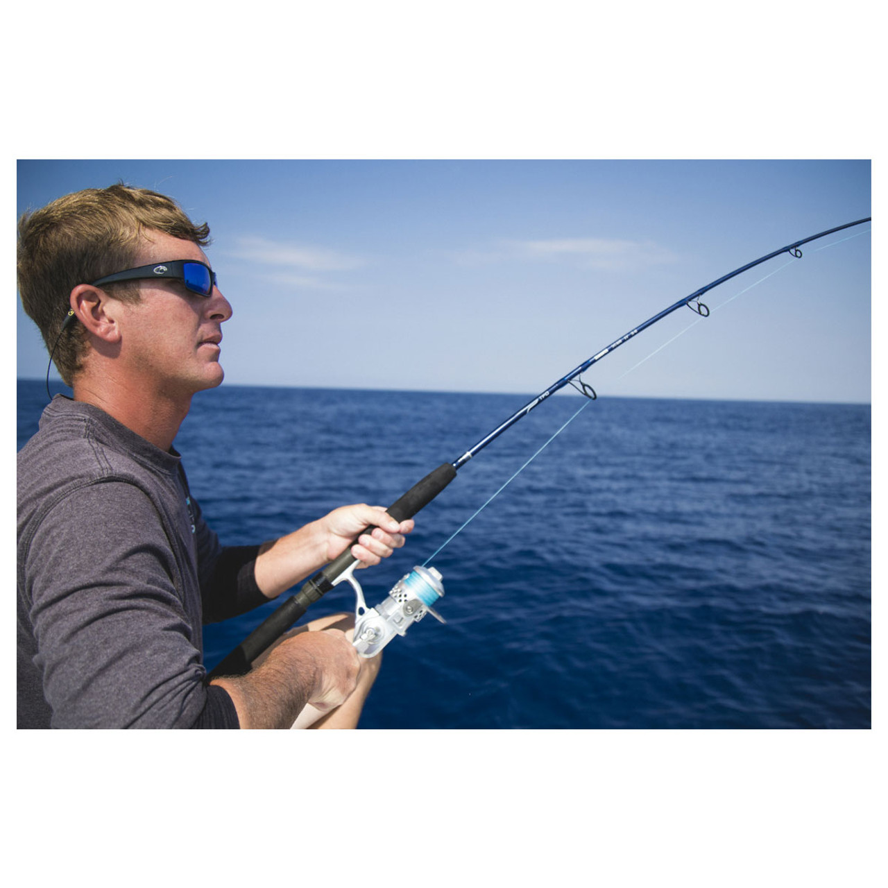TEMPLE FORK OUTFITTERS Seahunter With Alum Seat Spinning Rod