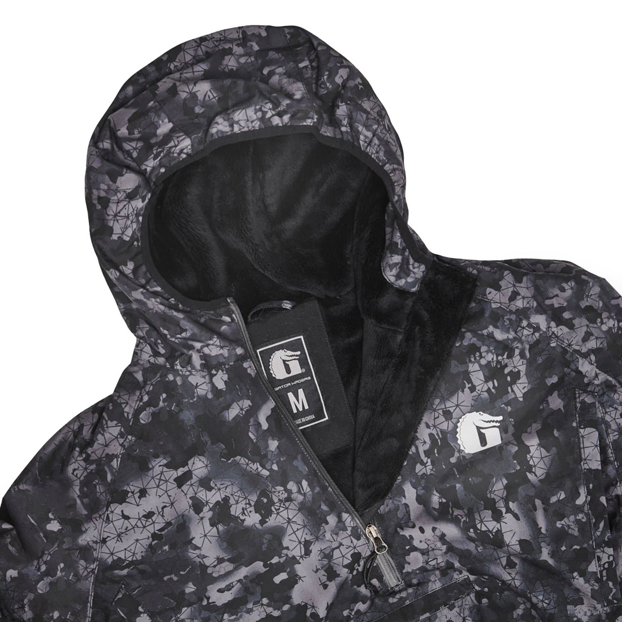 Gator Waders Catahoula 1/2 Zip Hoodie | Mens - Olive