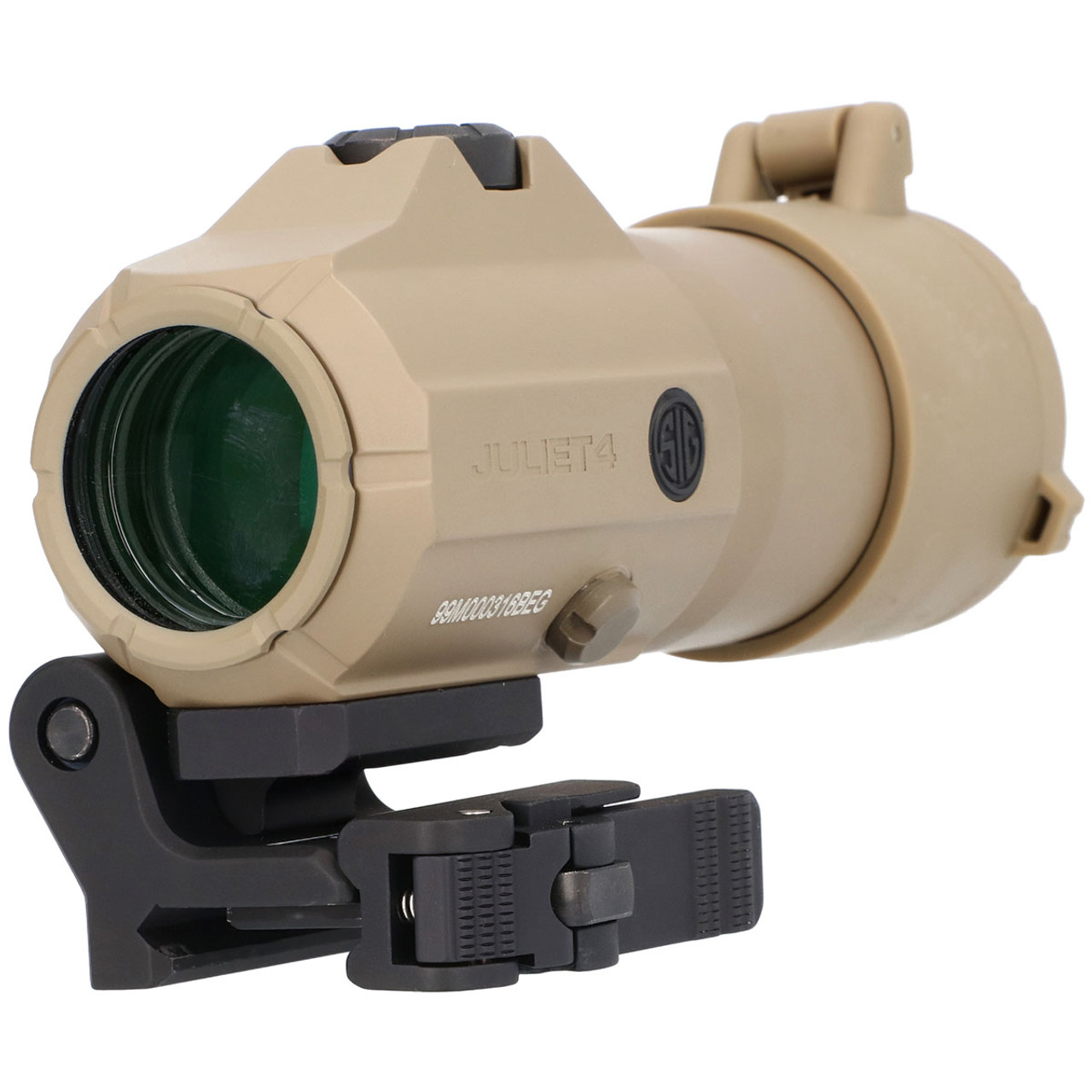 SIG SAUER JULIET4 マグニファイア 実物 JULIET4 MAGNIFIER, 4X24MM, POWERCAM QR MOUNT WITH SPACERS