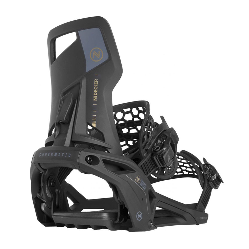 NIDECKER Men's Supermatic Snowboard Bindings