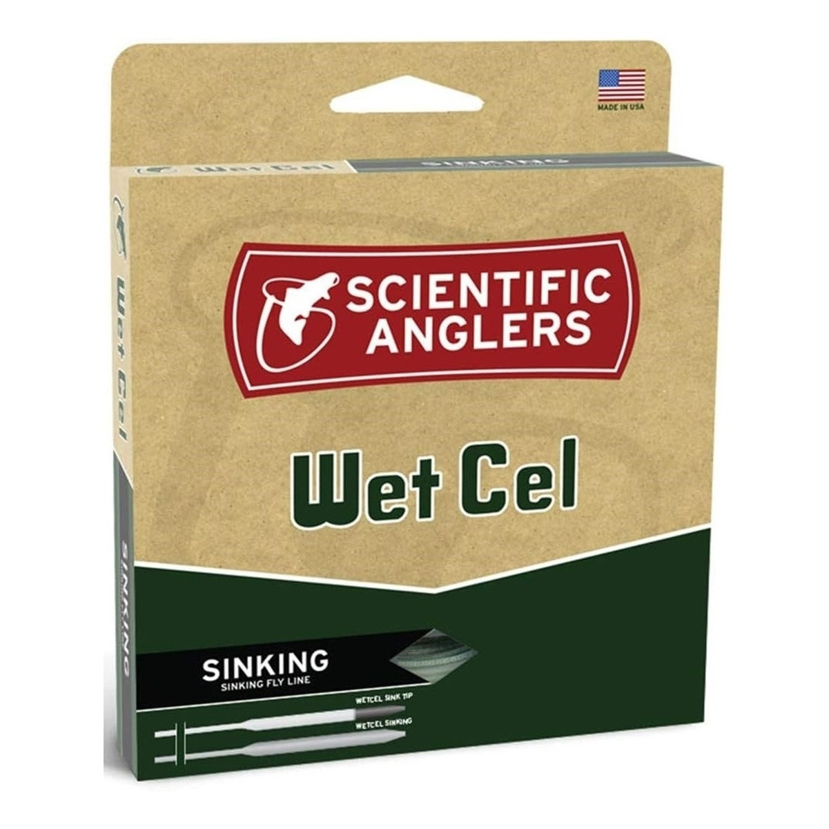 ルアー・フライ Scientific Anglers Wet Cel WF-5-F/S4 SCIENTIFIC ANGLERS Wet Cel Fly Line