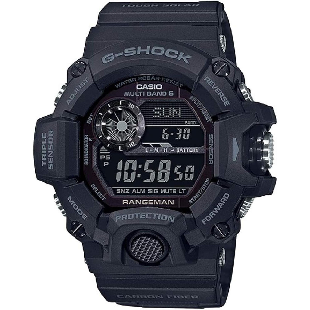 CASIO G Shock Tactical Rangeman Solar Powered Watch