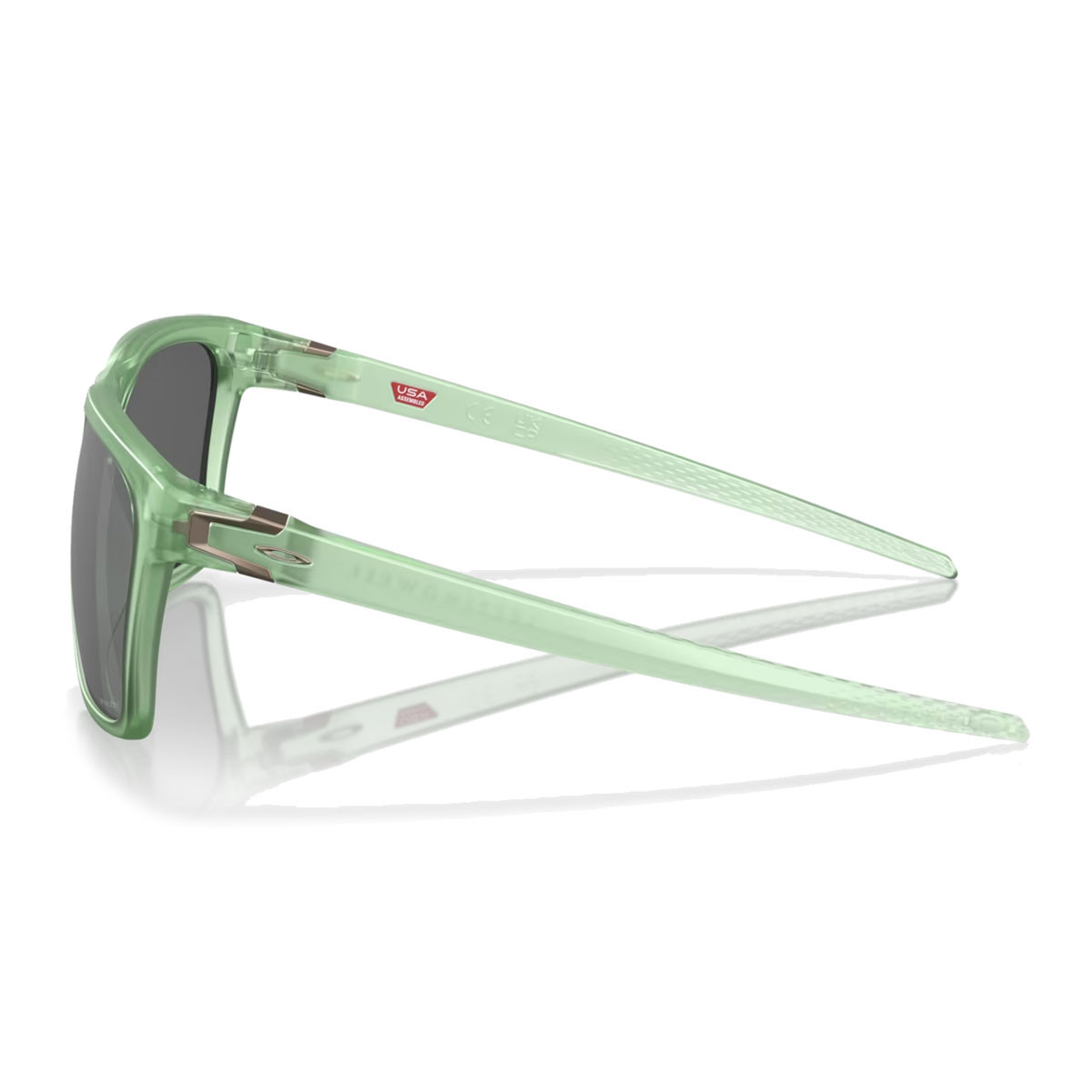 OAKLEY Leffingwell Green Matte Trans Jade Frame Sunglasses OO9100-1757
