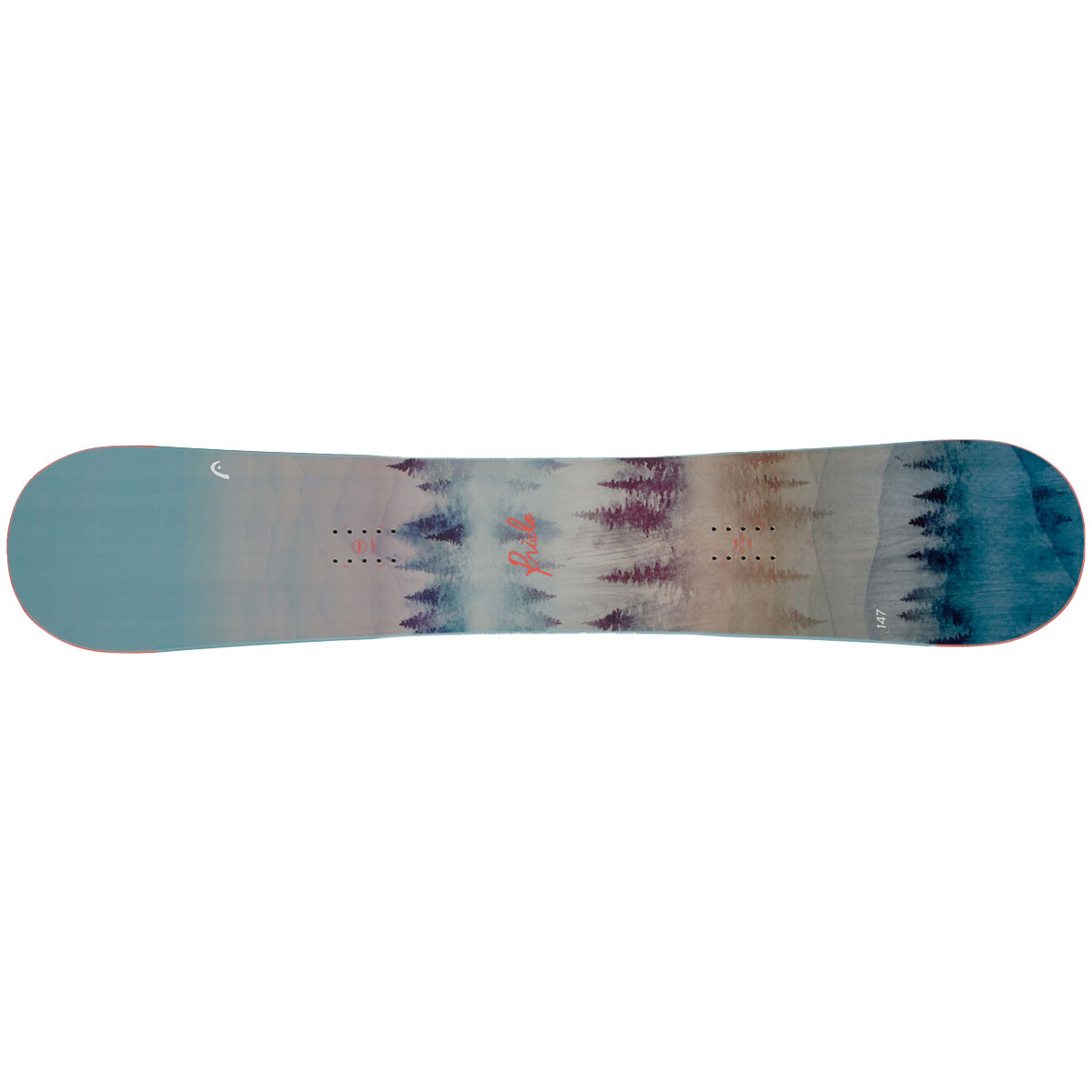 HEAD Pride 20 Womens Hybrid Camber POP Snowboard 331813