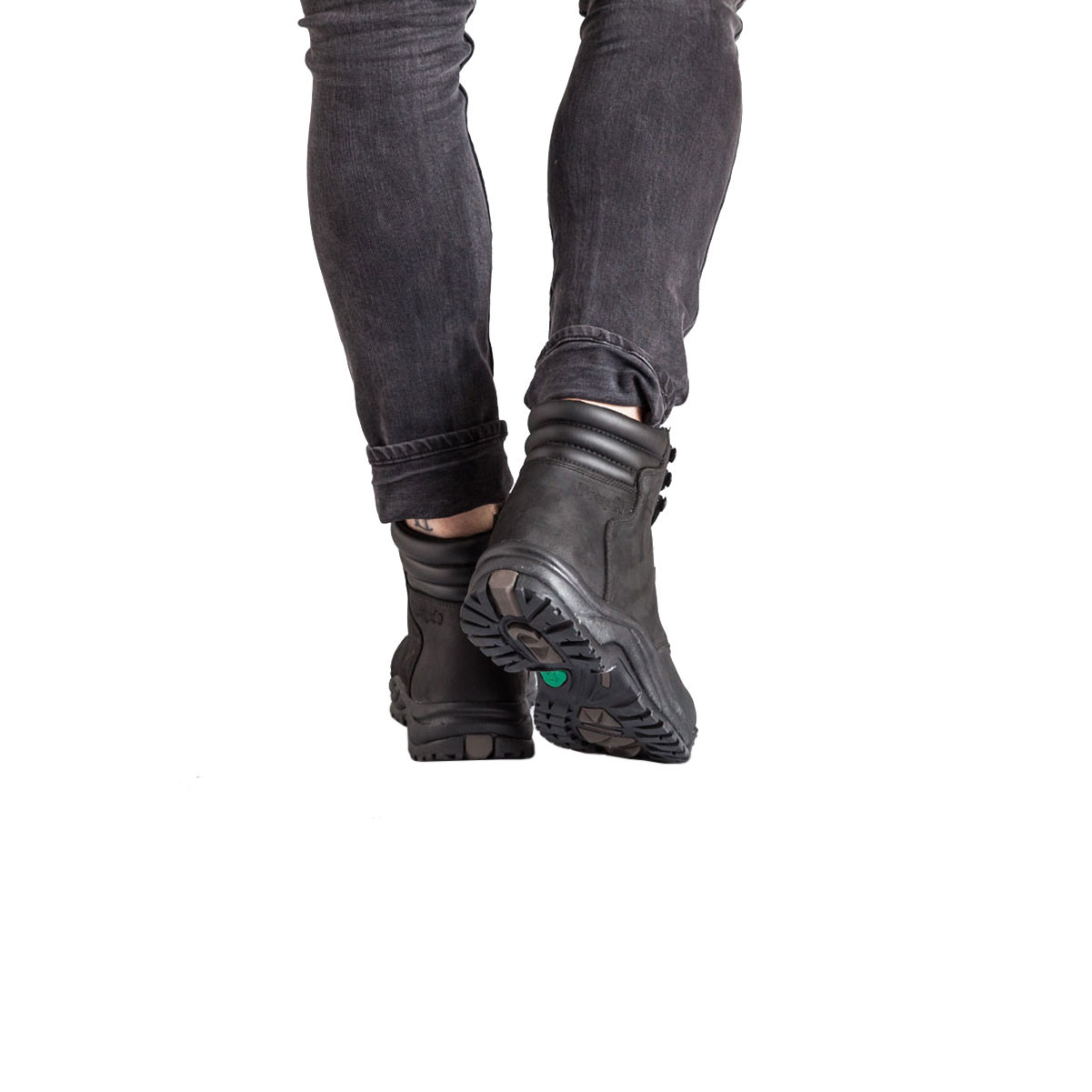 Propet M3789 Mens Black Leather 3M Thinsulate Water Resistant Boots 14 X 3E Propet Men main image 3