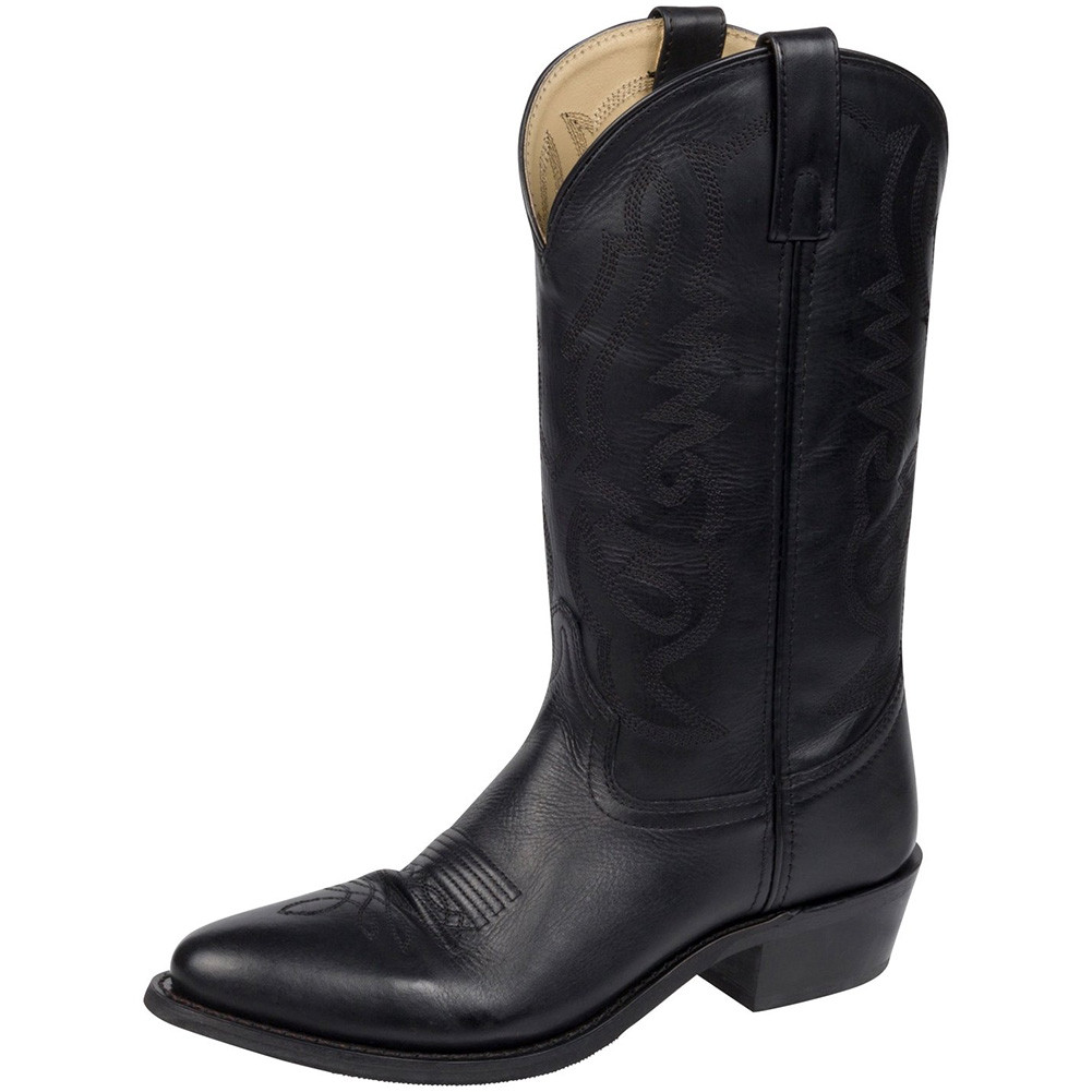 Black Smoky Mountain Denver oiled R toe boots #4032M Smoky Mountain Boots Denver Youth Oiled Western Boot – Sikes  main image 2