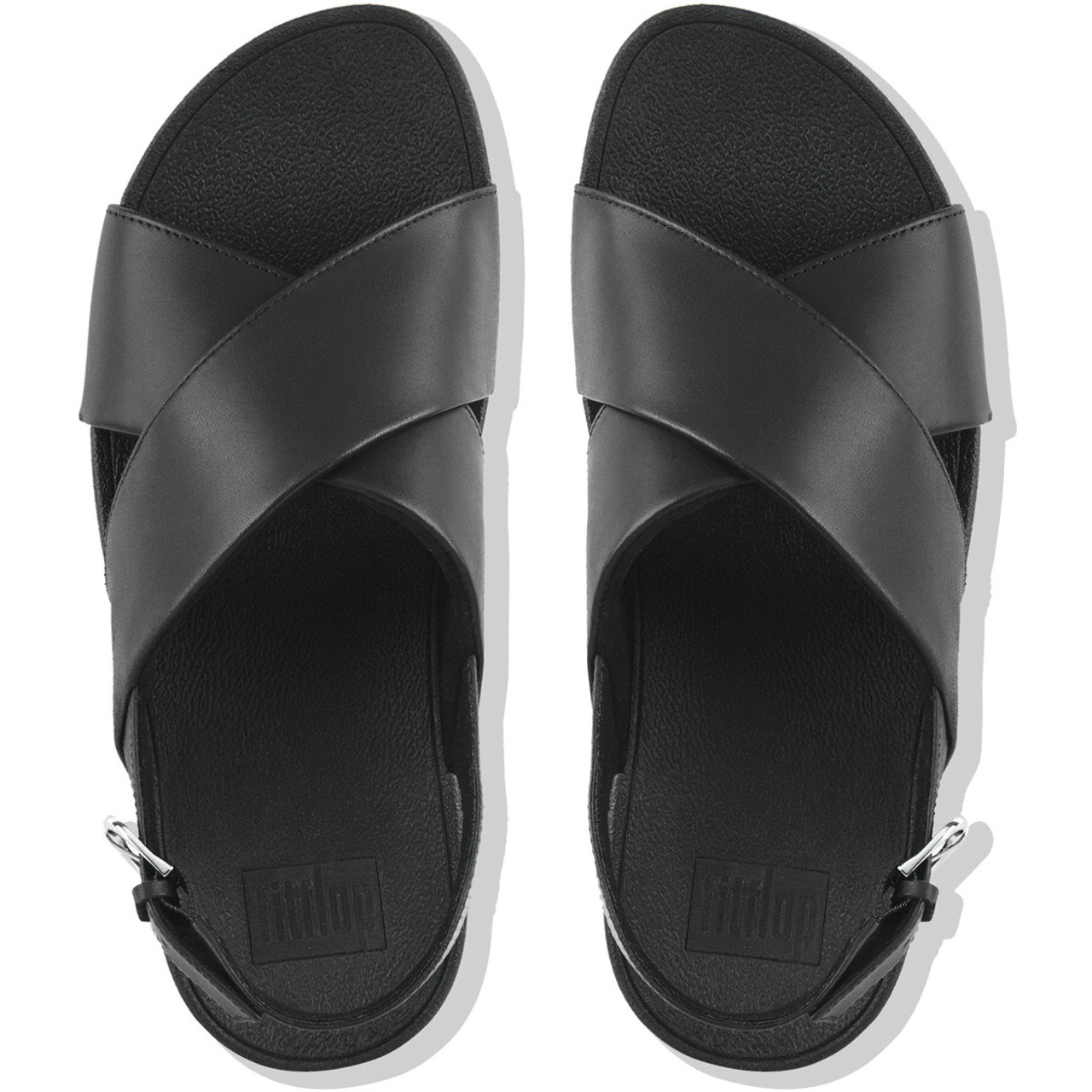 FITFLOP Lulu Cross Back-Strap Sandals - Leather K03-001