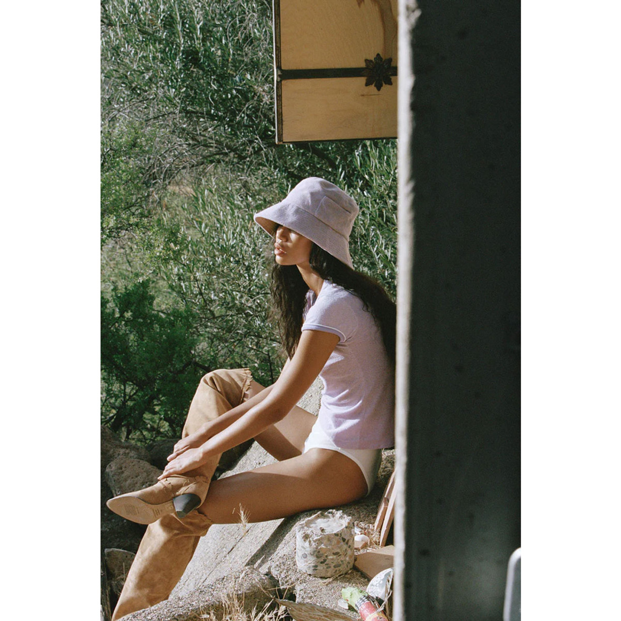 ＊Lack of Color ＊ ウェーブ バケットハット ラベンダー S/M LACK OF COLOR Wave Bucket Hat LAVTERBUCK-LVD-SM