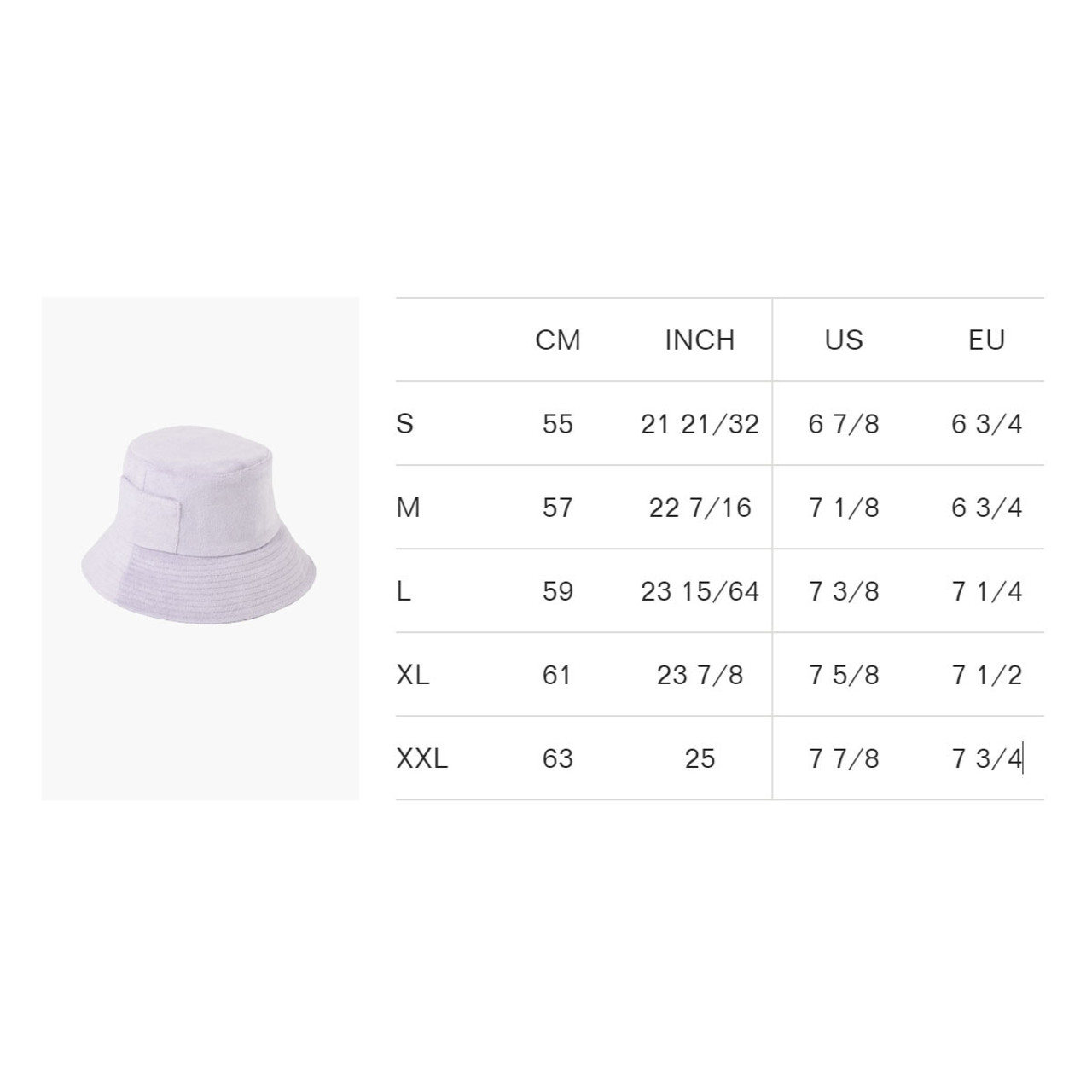 LACK OF COLOR Wave Bucket Hat LAVTERBUCK-LVD-SM