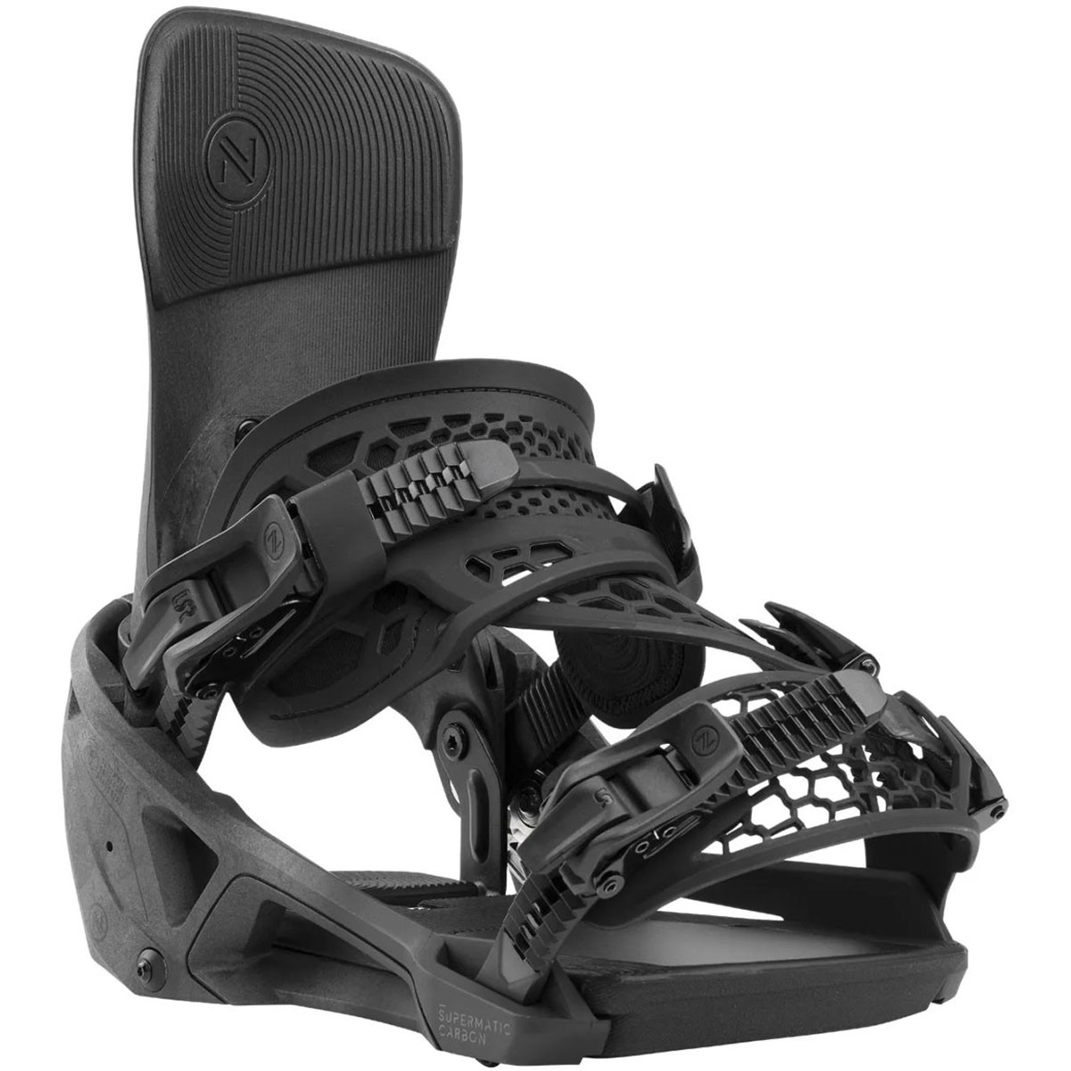 NIDECKER Mens Supermatic Carbon Bindings N25BNUSPCBK