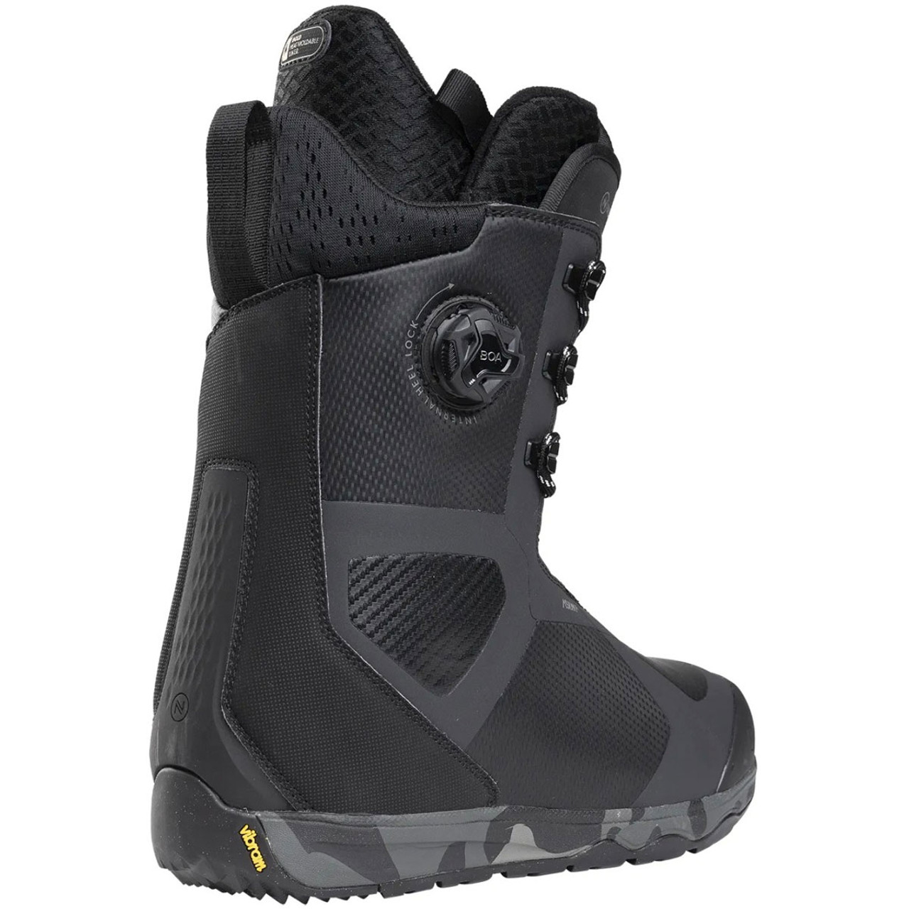NIDECKER Mens Kita Hybrid Snowboard Boots N24BTMKTLBK